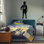 Adhésif mural personnalisé football - autocollant mural personnalisé nom sport pour chambre d'enfant, art de football de chambre de bébé, vinyle auto-adhésif, installation facile, bon cadeau pour les fans de soccer DS-18