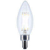 5.5 Watt B11 LED - Candelabra Base - Clear - 3000K CCT - 120 Volt