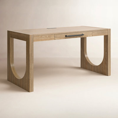 Fitzgerald 60" Oak Writing Desk