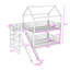 Lit superposé en métal avec escalier de rangement, glissade et barrières de sécurité-1076332760-1084649952