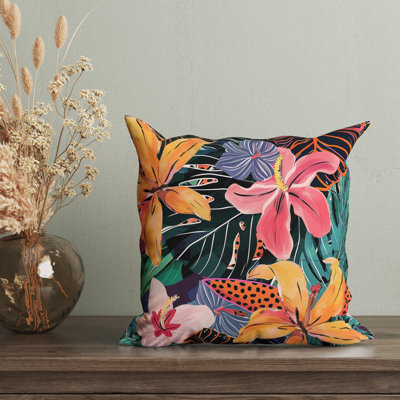 Stella Jungle Throw Pillow Cover