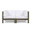 2-Piece Love Seat Set, Modern Sofa