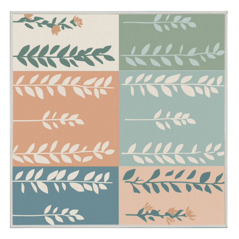 Cedar Whisper Rug, Square 4'