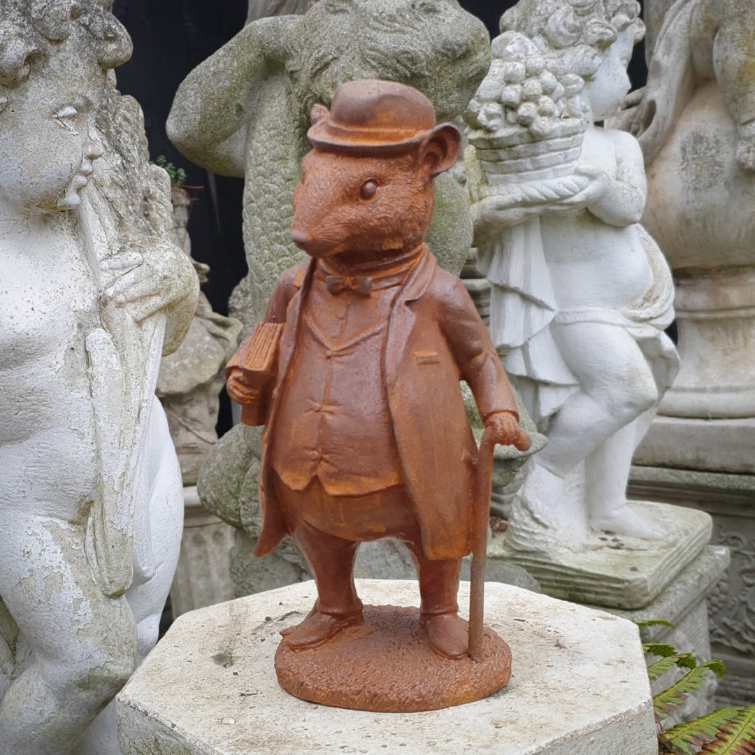 Gartenstatue Ratte Westerly