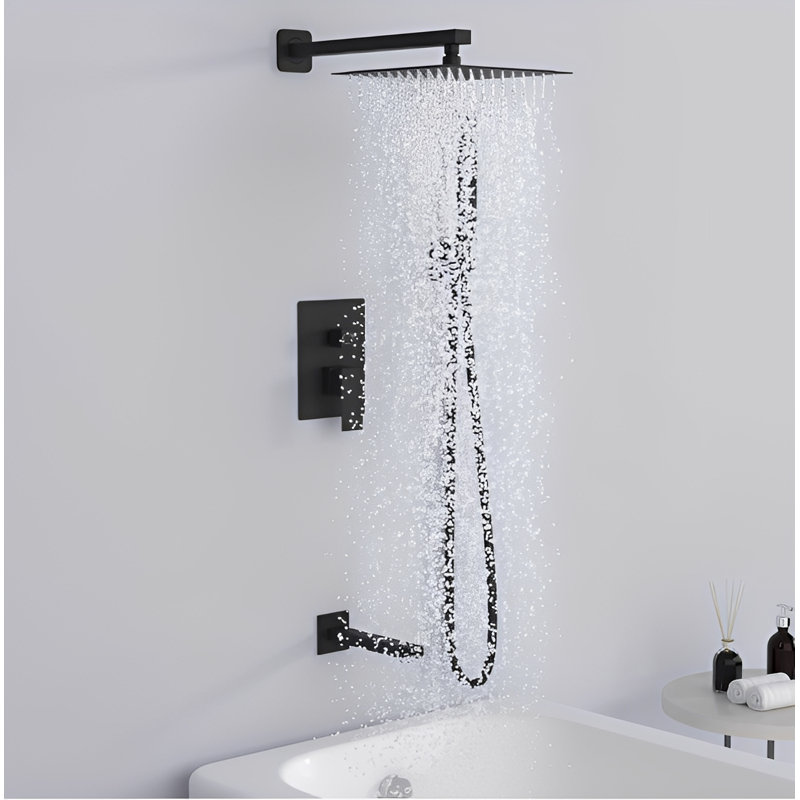 NERO 3 WAY SHOWER COMPLETED KIT