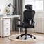 Chaise de bureau en filet Mireyna-974663003