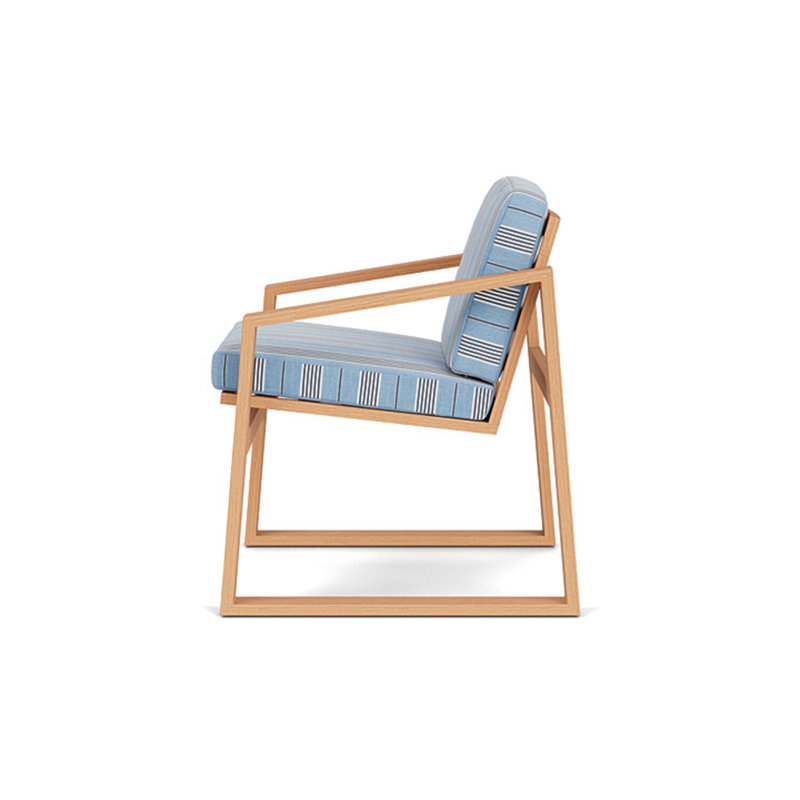 Pursuit Outdoor Dining Armchair, Hansen Sky