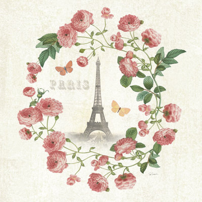 Paris Arbor VIII by Sue Schlabach - Wrapped Canvas Print