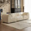 Siège central modulaire sans accoudoirs Grossman (blanc)-678719455