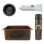 Premier Copper Products BSP5_BREC20DB-D Bar Sink And Drain Package