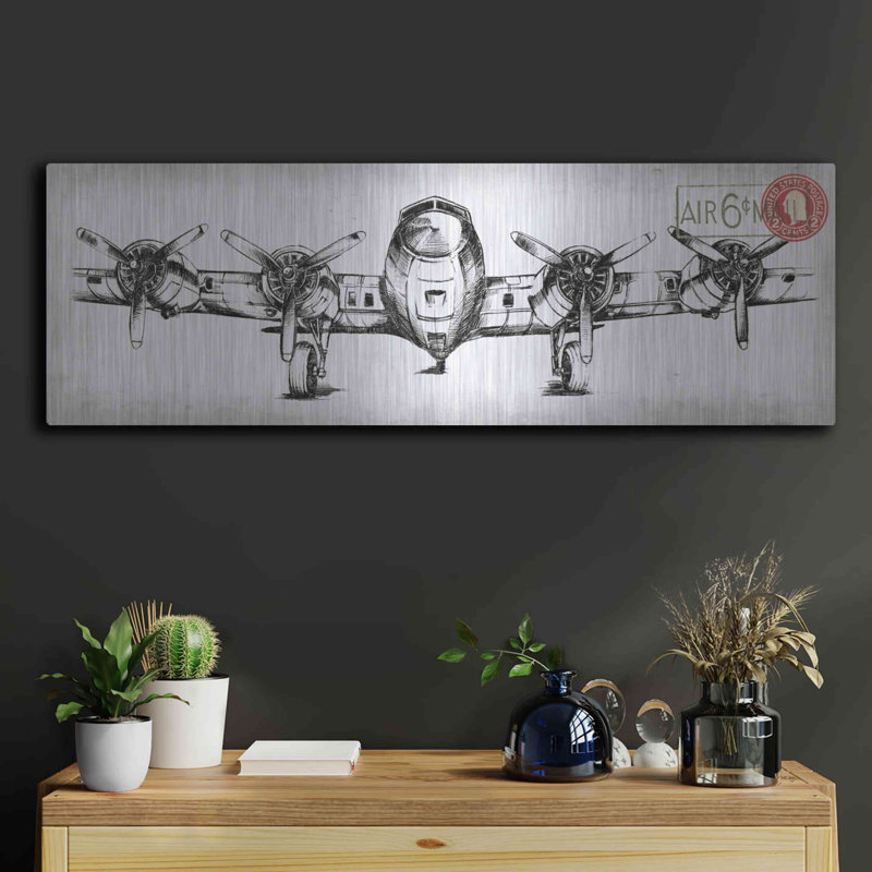 «Inverted Aeronautic Collection F» par Ethan Harper, H 12 po x l 36 po