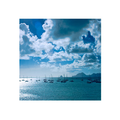 La baie bleue par Francis Augustine - reproduction de photo