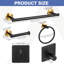 Porte-serviettes mural 15,98 po-99354132