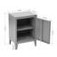 Stonyford Steel 1 - Door Rectangle Accent Cabinet-325765562