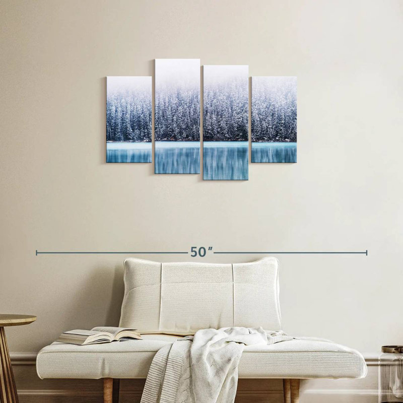 Alvord Lake Louise en hiver, H 22 po x l 36 po