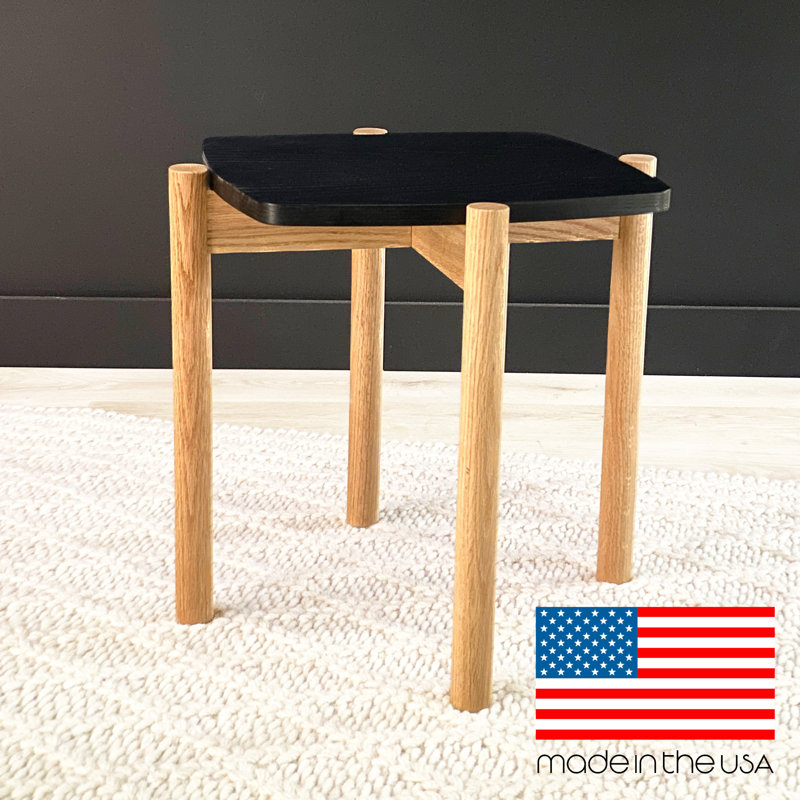 End Table, Natural Oak