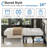 Lizar Metal Open-Frame Storage Bed-416934813