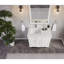 36" Solid Wood Sink Vanity  With 1' Artificial Stone Top-1410987413