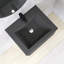 Meuble-lavabo mural simple 23,6 po avec comptoir en quartz-923783940