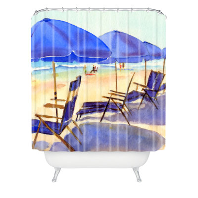 Rideau de douche simple trevey de chaises de plage par laura
