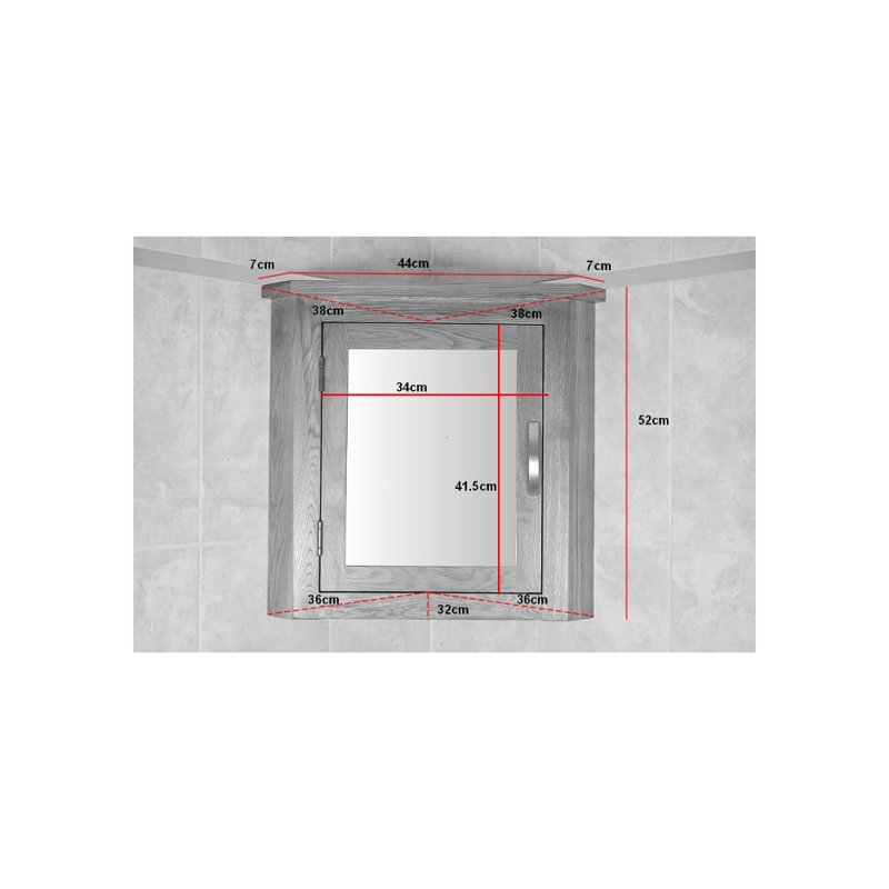 Crampton 390mm Single Bathroom Vanity with Vessel Glass Basin, White