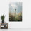Décoration murale sur toile GUTTATY, images de printemps de Jésus, affiches de peinture de Jésus, art floral chrétien, art de paysage naturel pour salon, chambre à coucher, cadeau religieux 36 po x 48 po