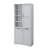 Bathroom Storage Cabinet With Doors And Drawers, Tilt-Out Laundry Hamper, Multiple Storage Space, Freestanding Style, Open Shelve, Adjustable Shelf-461193219