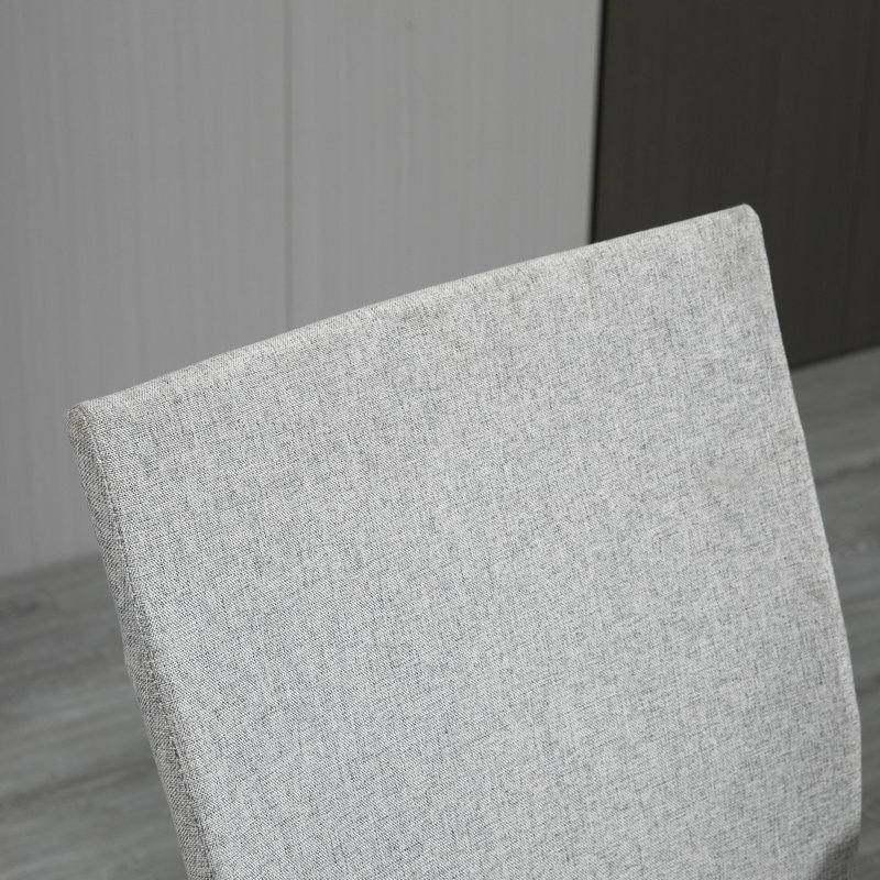 Linen Task Chair, Gray