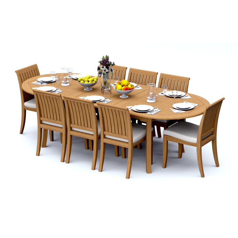 Ensemble repas d'extérieur Lagos, 8