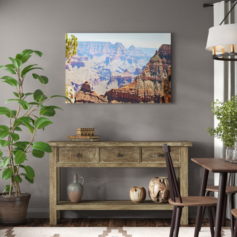 Grand Canyon Panorama II by Sylvia Coomes - Photograph Print, 81cm H x 122cm W, Wrapped Canvas