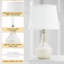 Ensemble de 2 lampes de table en céramique pour salon-698017928