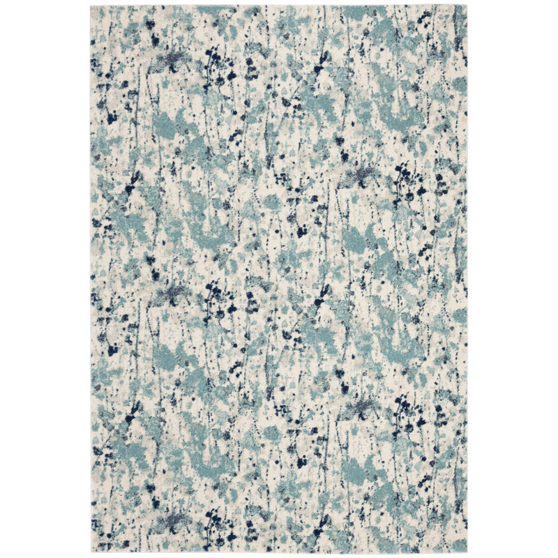 Faustina Performance Abstract Rug, Rectangle 9' x 12'