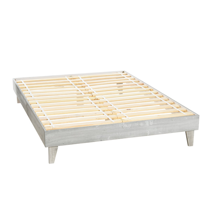 Lit plateforme Modern, Blanc