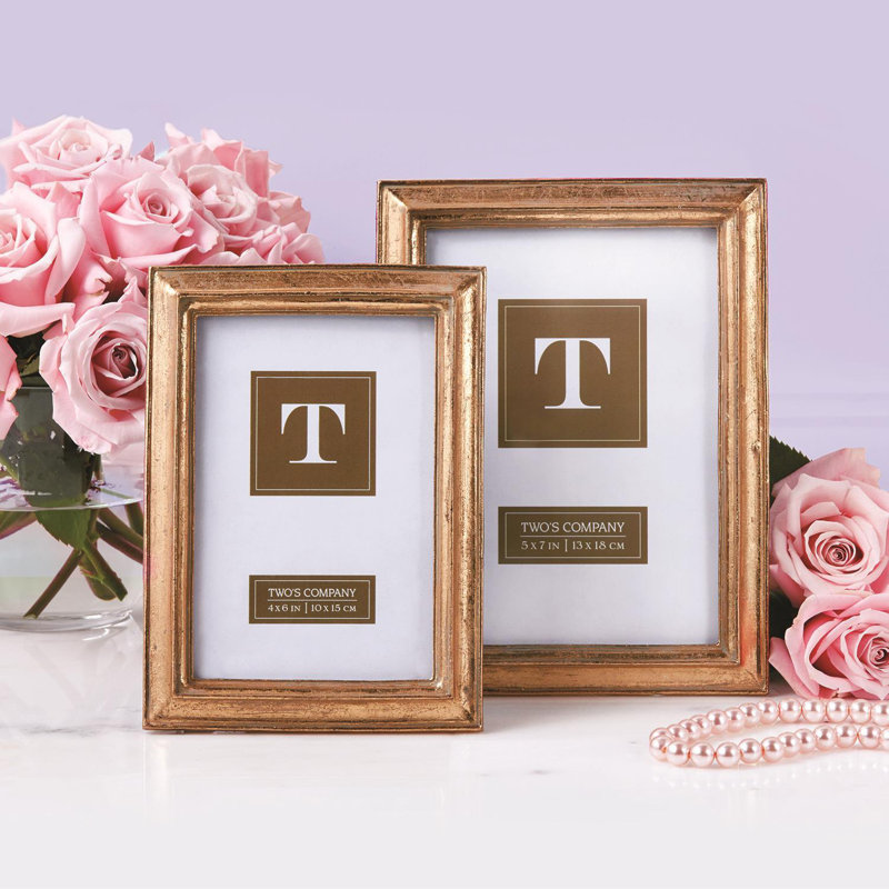 Abby Gold Beveled Picture Frame