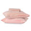 Ensemble de draps en percale 100% coton rayé à densité de tissage 200 Leo-64622084-64622081