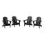 Laguna HDPE Folding Adirondack Chair-787439540