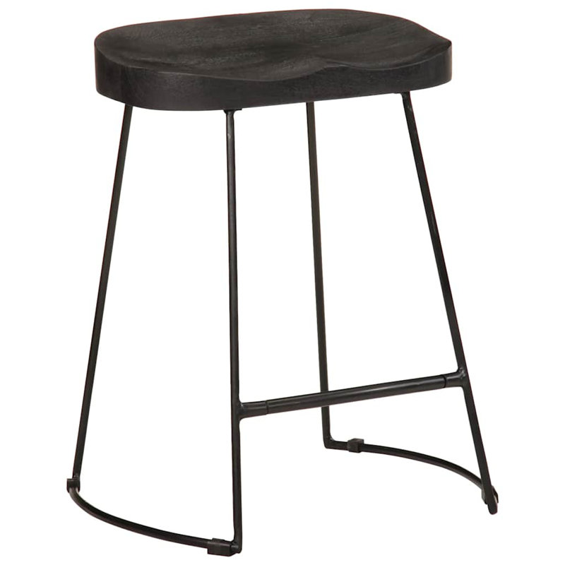 Fulbright Counter Stool, 46 x 38 x 52 cm, Black