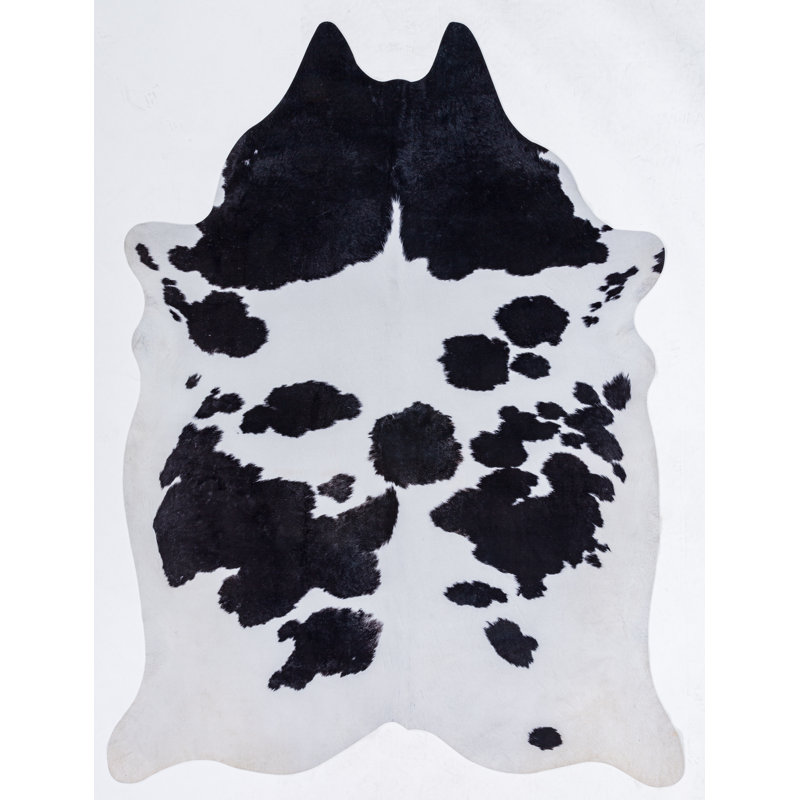 Tapis noir / blanc Wickersham