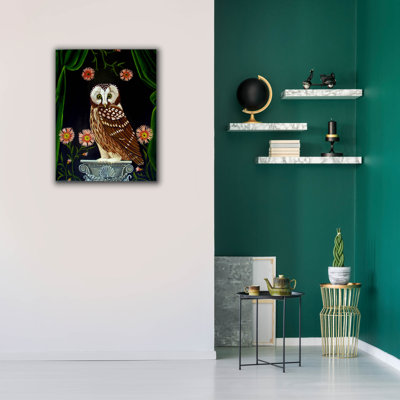 «Owl Guardian Print» par Catherine A Nolin, art mural sur toile
