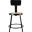 Tabouret en acier robuste avec dossier-1615230363-1615230364