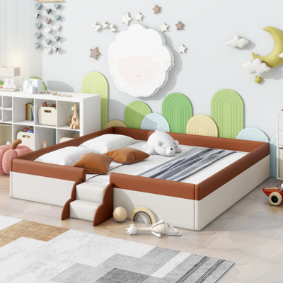 Tamaj Upholstered Daybed with Trundle, Daybed