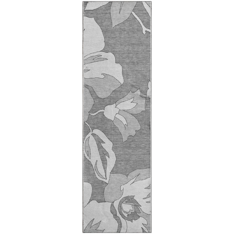 Premium Machine Washable Prisco Gray Rug