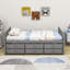 Lit de jour avec couchette en bois 3 tiroirs Marlar-1095565627-1095565630