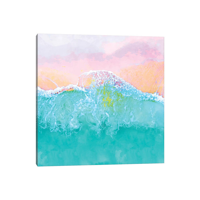 The Sea - Wrapped Canvas Print, 66.04cm H x 66.04cm W x 3.81cm D