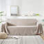 Washable Anti-slip Sofa Throws 180 x 300 cm with Tassels