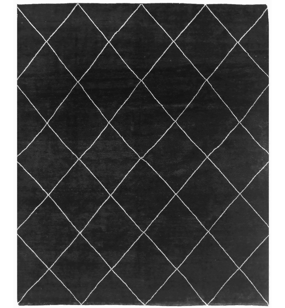 Abstract Hand Woven Area Rug