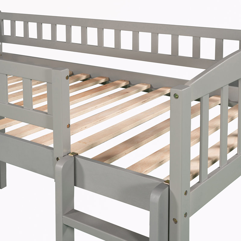 Lit mezzanine simple Fleeta par Harriet Bee, gris
