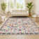 Modern Persian Boho Floral Beige/Multi Rug