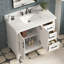 Meuble-lavabo sur pied simple 48 po avec comptoir en quartz Rawsonville-1186422755-1213159742