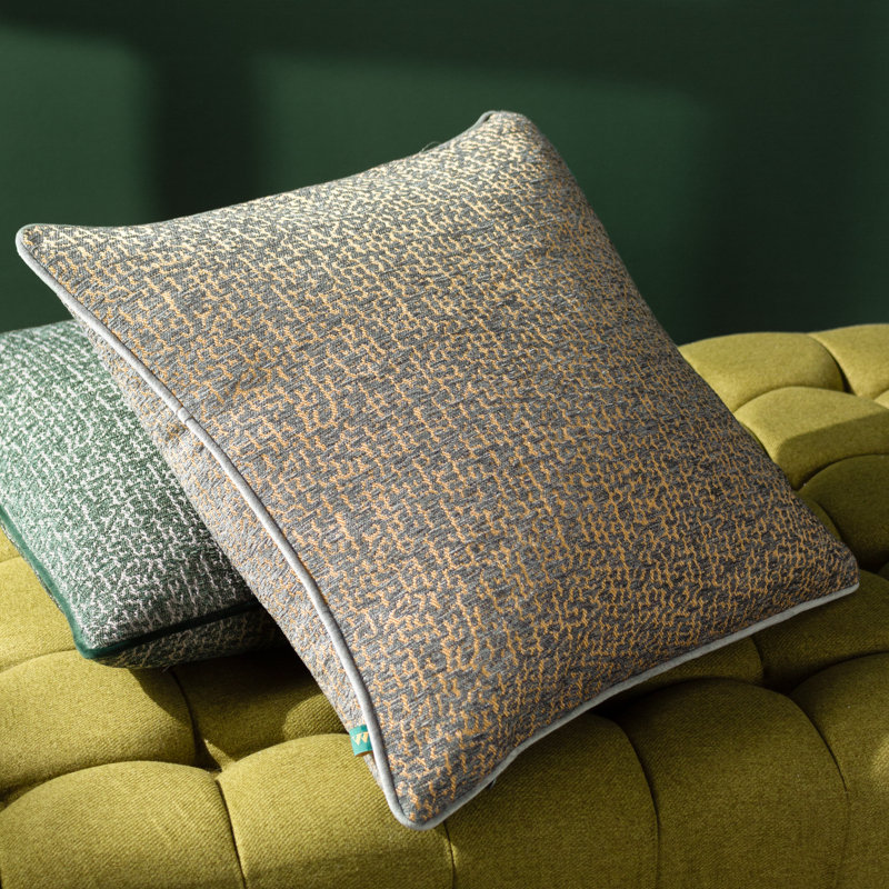 Anikha Square Throw Cushion Covers, Grey, Pillow Cover Only - No Insert